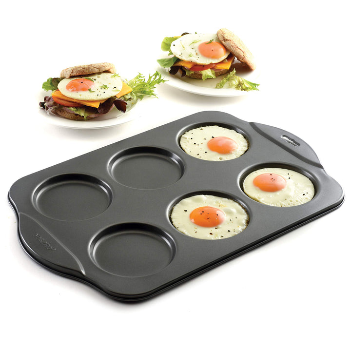 Norpro Puffy Muffin Top Pan Makes 6 Non Stick High Rise