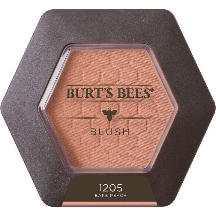 Burt&#39;s Bees 100% Natural Blush with Vitamin E Bare Peach 0.19 Ounce