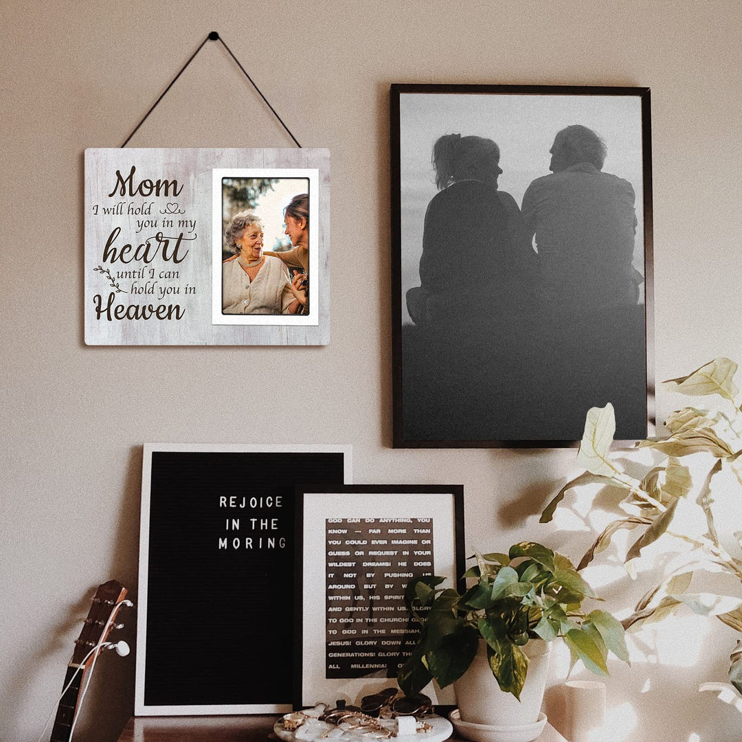 Memorial Gift for Loss of Mother - Memorial Picture Frame - Loss of Mother Sympathy Gifts, Bereavement Gifts for Loss of Mom - Fits 4x6 Inches Photo