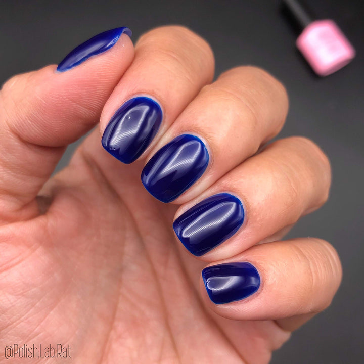 Shellac Soak Off UV LED Gel Nail Polish - Navy Seals (030) 10ml