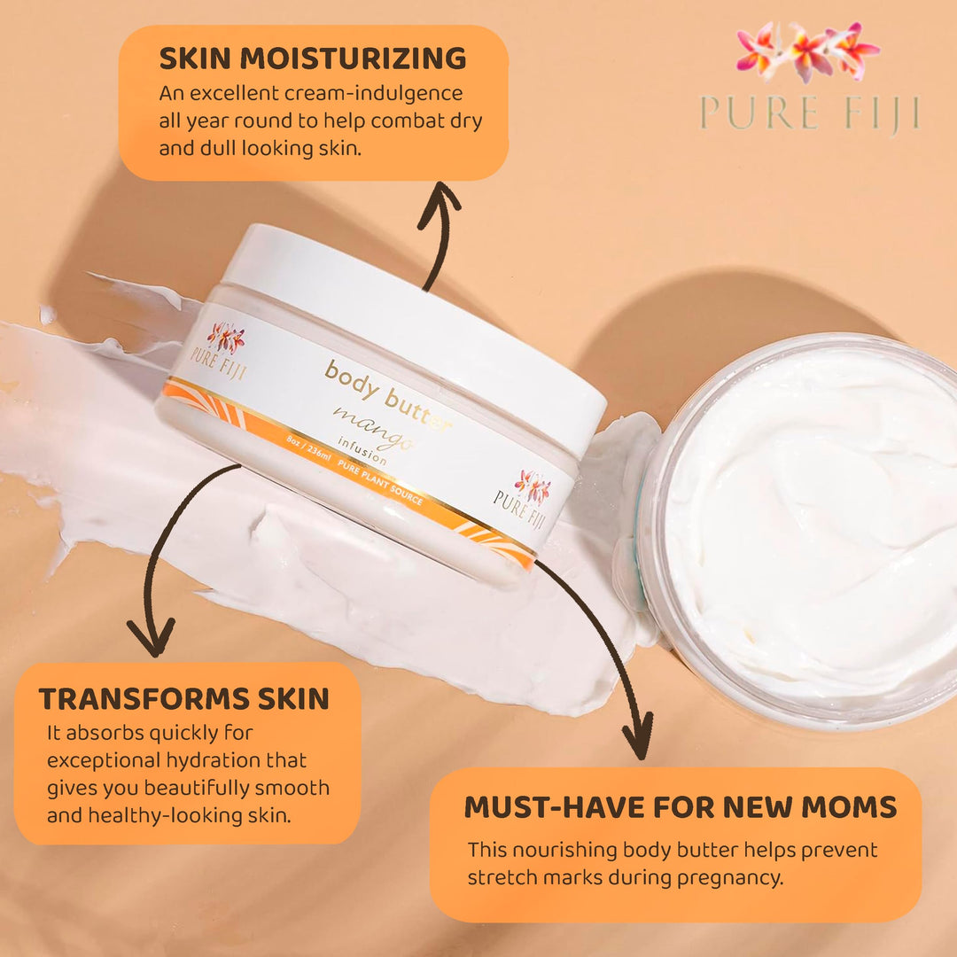 Body Butter - Mango 8 fl oz - 8 fl oz
