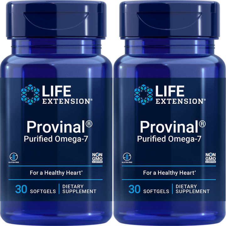 Provinal Purified Omega-7, 30 Softgel 210 mg(Pack of 2)