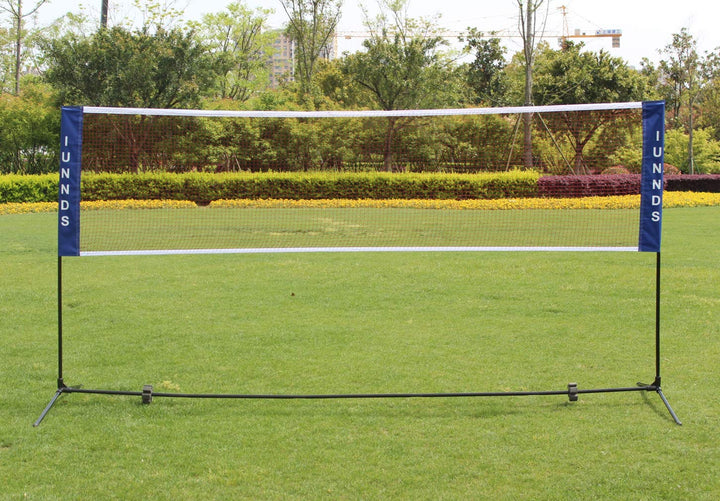 Portable Badminton Volleyball Tennis Net Set with Stand/Frame (14 ft)