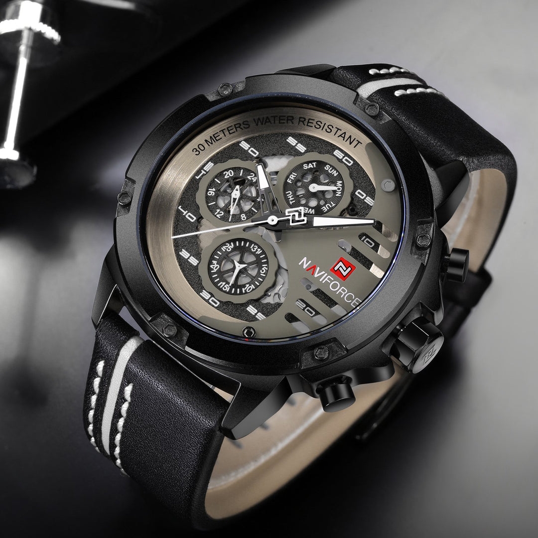 NAVIFORCE Sport Military Watches for Men Waterproof Wat
