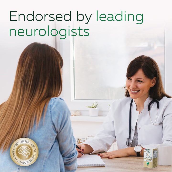 Head Care Proactive Health with Magnesium, Riboflavin, Vitamin B6, Folic Acid and Vitamin B12, Dietary Supplement Supports Head Health and Comfort Daily – 110 Count