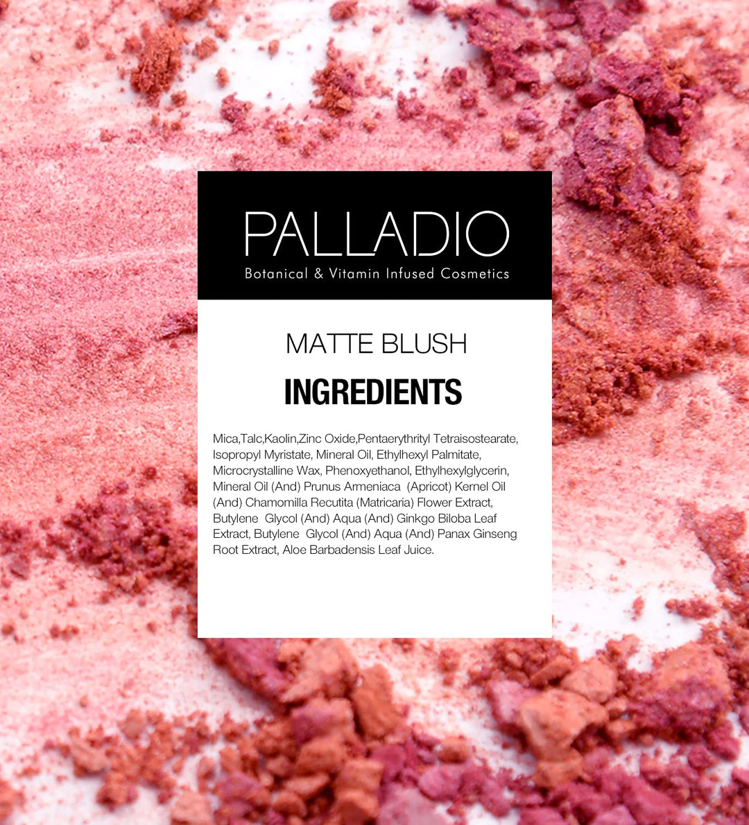 PALLADIO BEAUTY MATTE BLUSH - POISED, 6 g (0.21 oz)