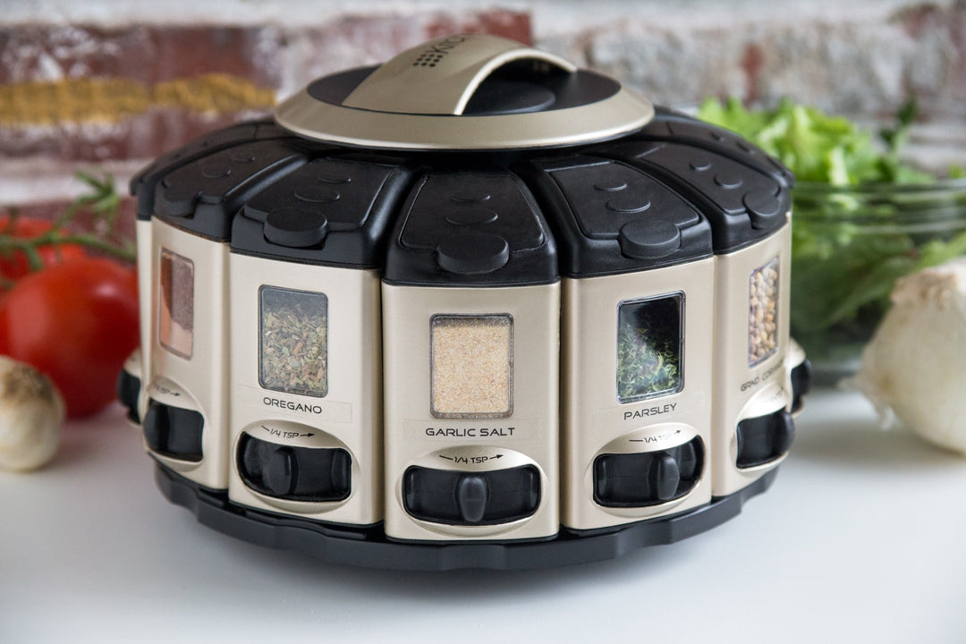 KitchenArt 57010 Select-A-Spice Auto-Measure Carousel P
