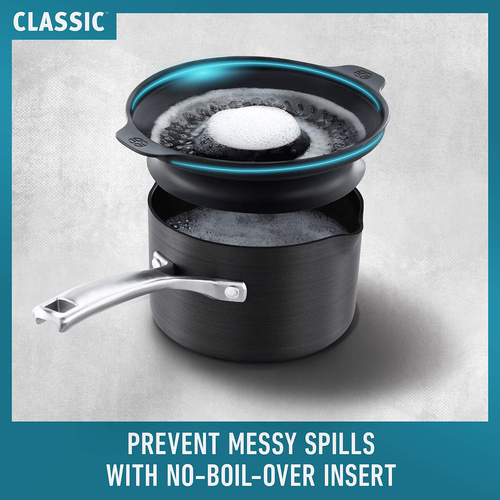 Calphalon 10-Piece Pots and Pans Set, Nonstick Kitchen 