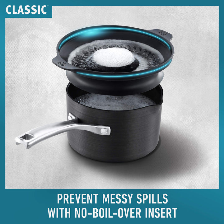 Calphalon 10-Piece Pots and Pans Set, Nonstick Kitchen 