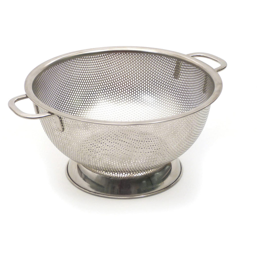 Precision Pierced Stainless Steel 3-Quart Colander