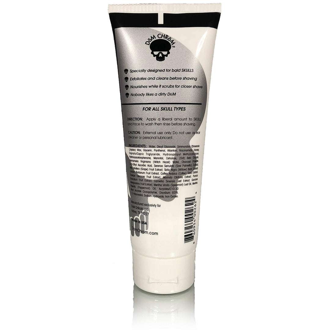 DÅm ChrÅm - Bald Shaving - Skull Scrub Pre-Shave Scrub &amp; Wash - 4 Fl Oz