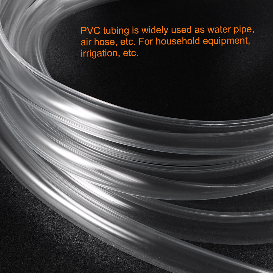 MECCANIXITY PVC Transparent Hose Vinyl Tubing 3/32 ID 1