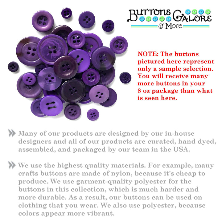 Basics &amp; Bonanza Collection – Extensive Selection of Novelty Round Buttons for DIY Crafts, Scrapbooking, Sewing, Cardmaking, and other Art &amp; Creative Projects