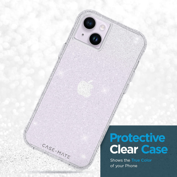 Case-Mate iPhone 14 Plus Case - Sheer Crystal [10FT Dro