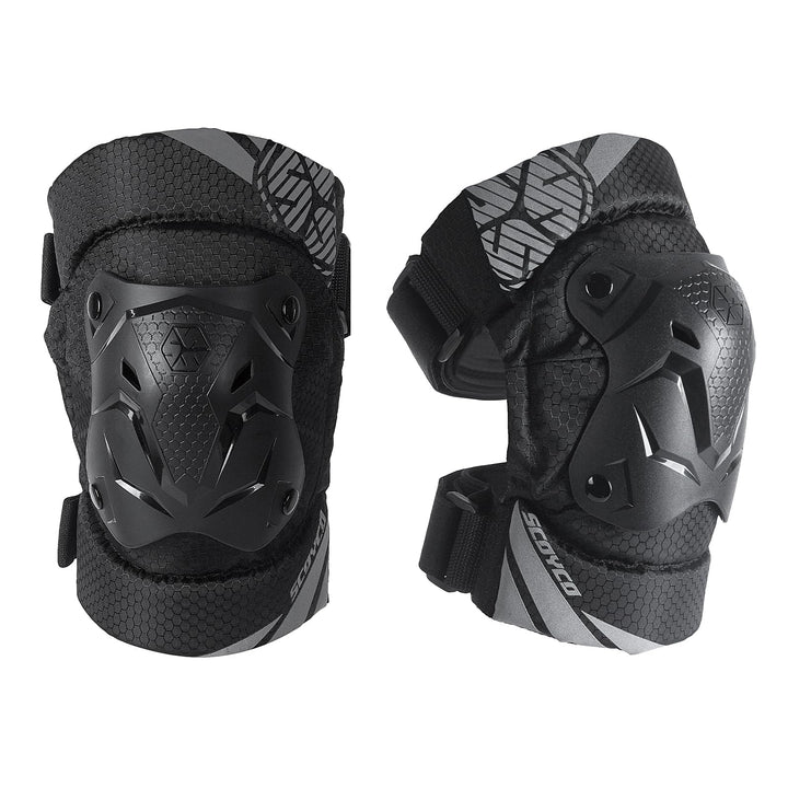Motorcycle Knee Pads Men Knee and Shin Guard Knee Cap Pads Protector Dirt Bike Body Armor Green for Motocross Racing Mountain Biking