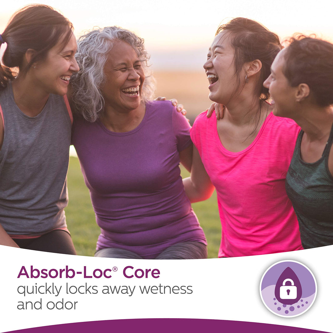 Poise Incontinence Panty Liners, Very Light Absorbency,