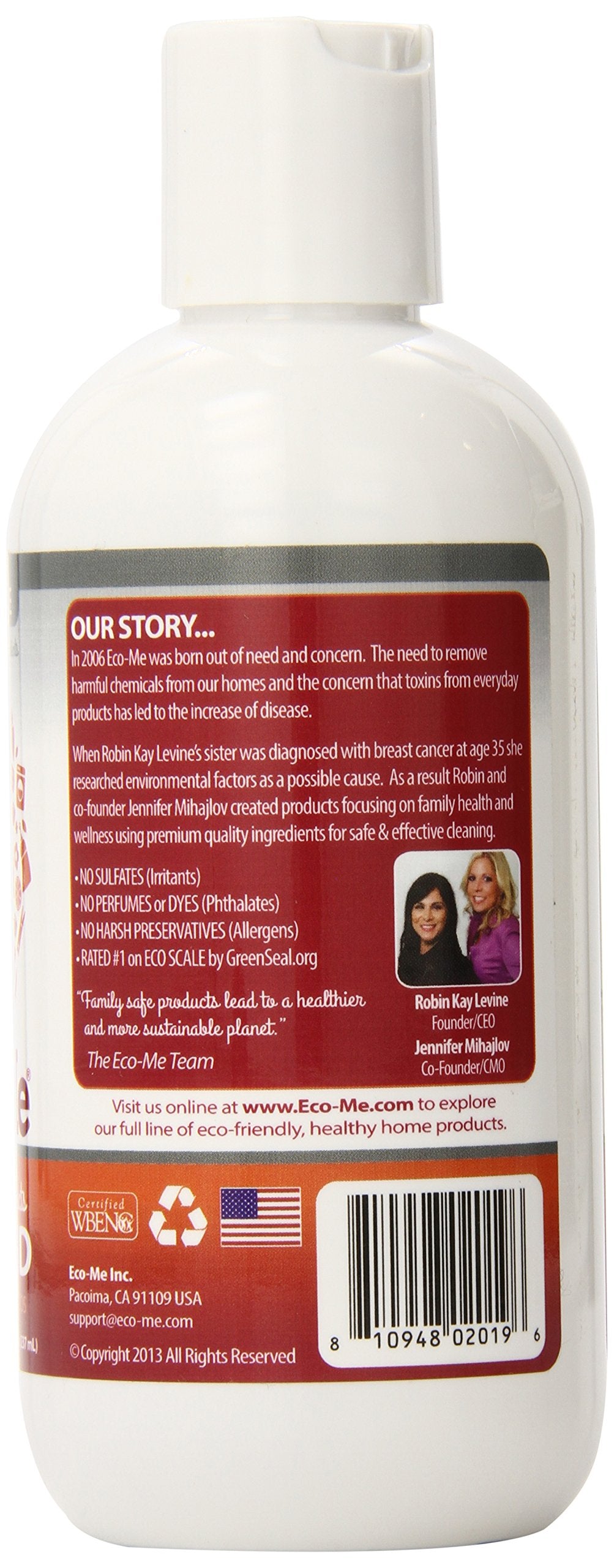Eco-Me Natural Automatic Dishwasher Rinse Aid, Fragranc