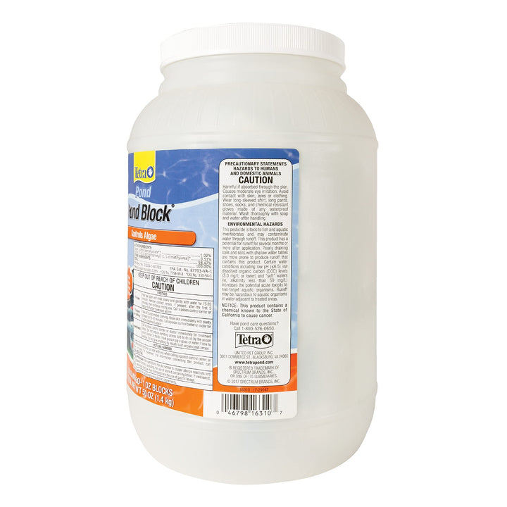 Pond Pond Block, 50 Count, Helps Control Algae Growth in Ornamental Fish Ponds
