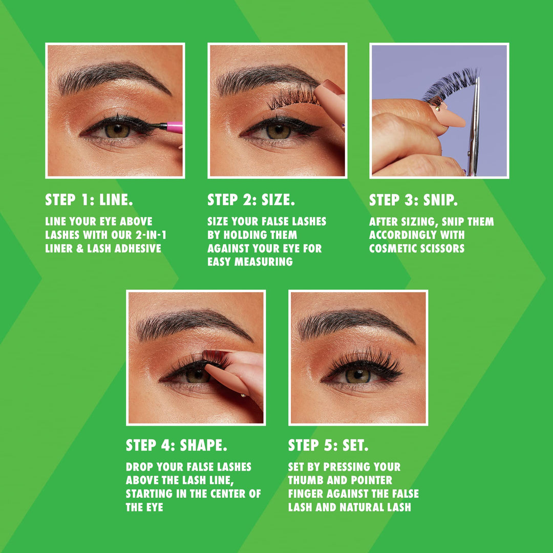 PROFESSIONAL MAKEUP Jumbo Lash! 2-In-1 Eyeliner &amp; Lash Adhesive - Baddest Black