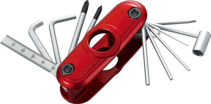 MTZ MTZ11 Quick Access Multi Tool, Red