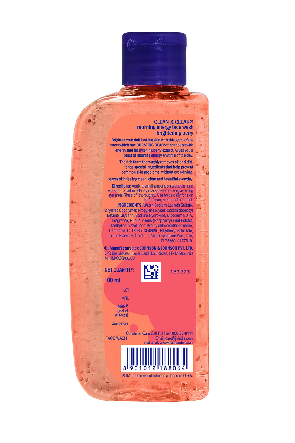 Morning Energy Berry Face Wash, 100ml