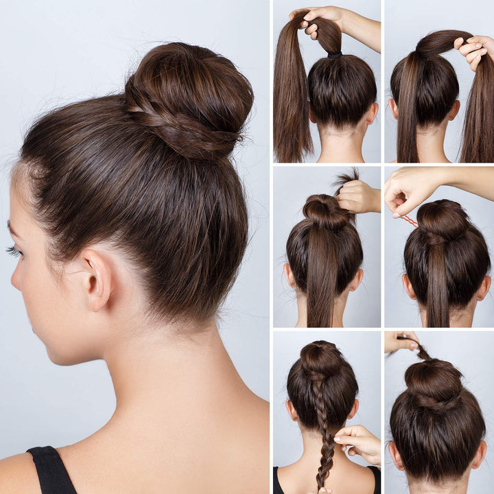 48 Pieces Plastic U Shaped Hair Pins Lady Style Grip Hair Pins Fast Spiral Hair Grip for Women Girls Hairstyle Accessories