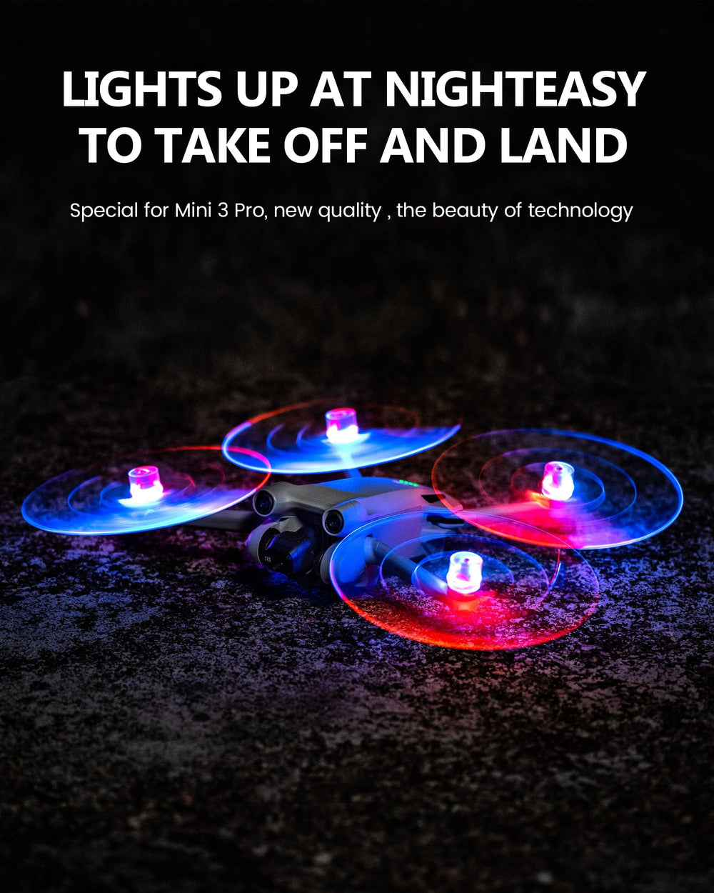 STARTRC Mini 3 Pro Propellers Low-Noise Led Lights Blad