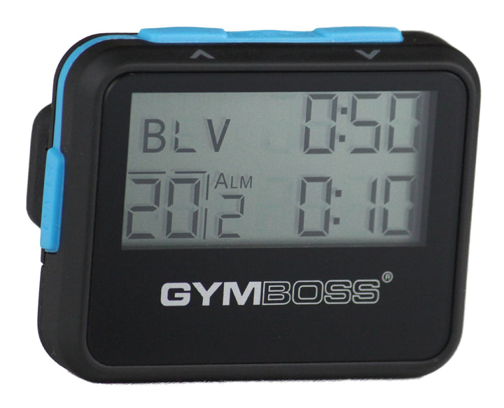 Interval Timer and Stopwatch - Black/Blue SOFTCOAT