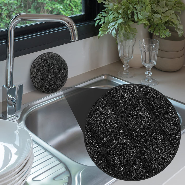 belhope Black Sponges Kitchen, Dish Sponge for Cleaning