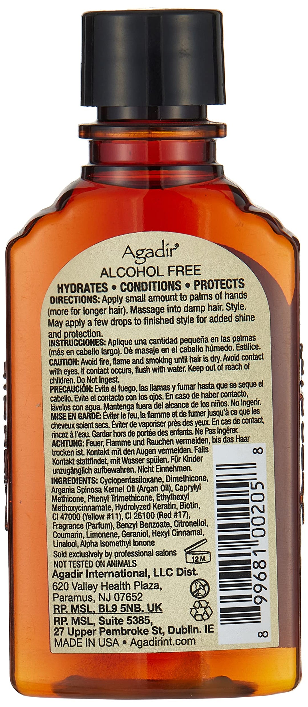 AGADIR Argan Oil Hair Treatment, 2.25 Fl Oz