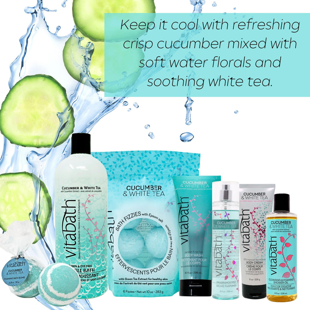 Fragrance Mist, Cucumber and White Tea, 8 Ounce