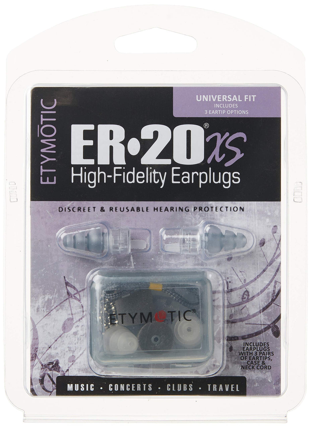 Etymotic Research ER20XS High-Fidelity Earplugs (Concer