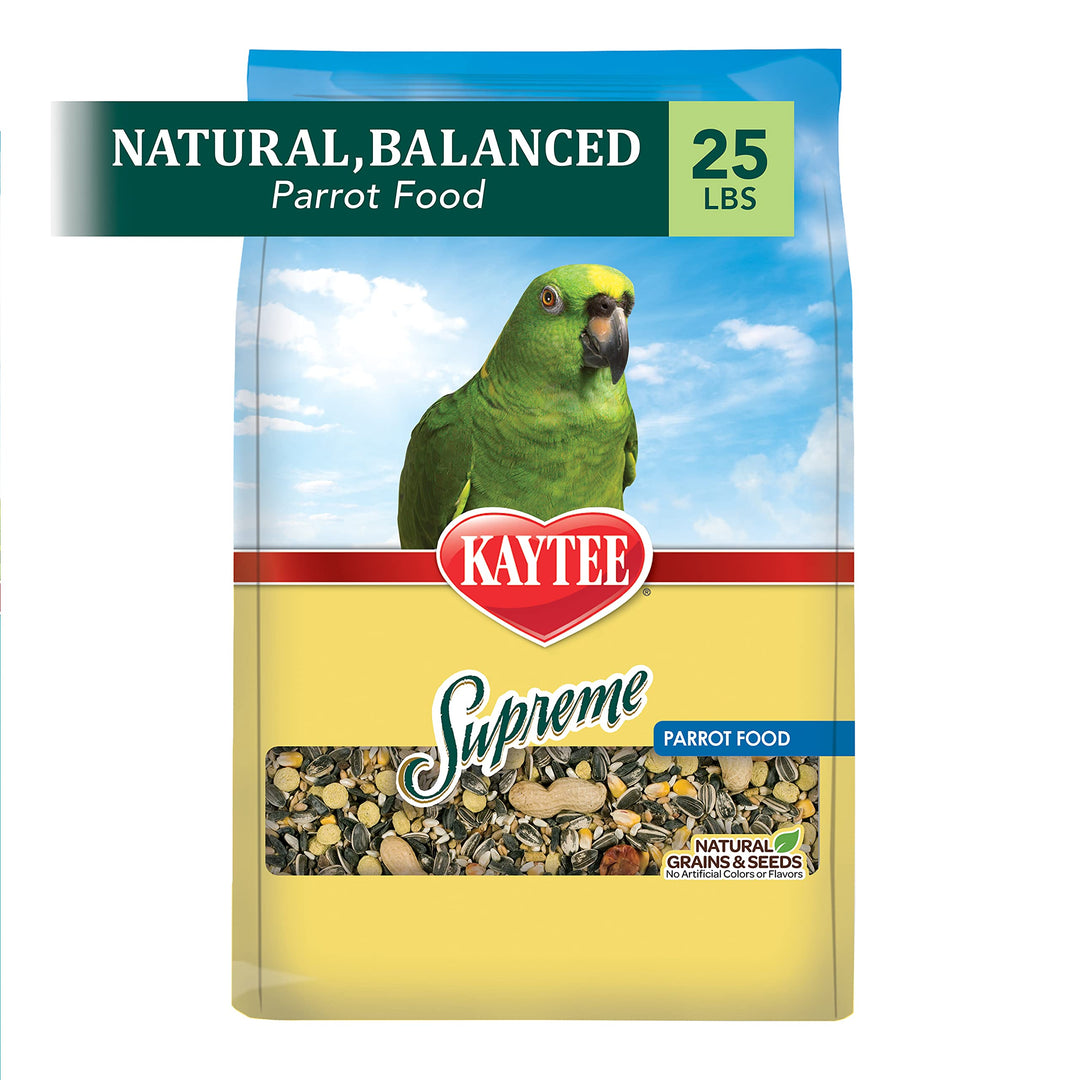 Supreme Pet Parrot Bird Food, 25 Pound