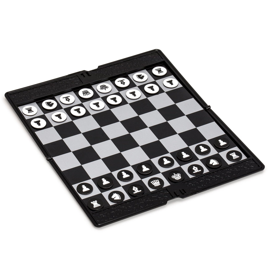 Travel Magnetic Chess Wallet Set - 7-7/8