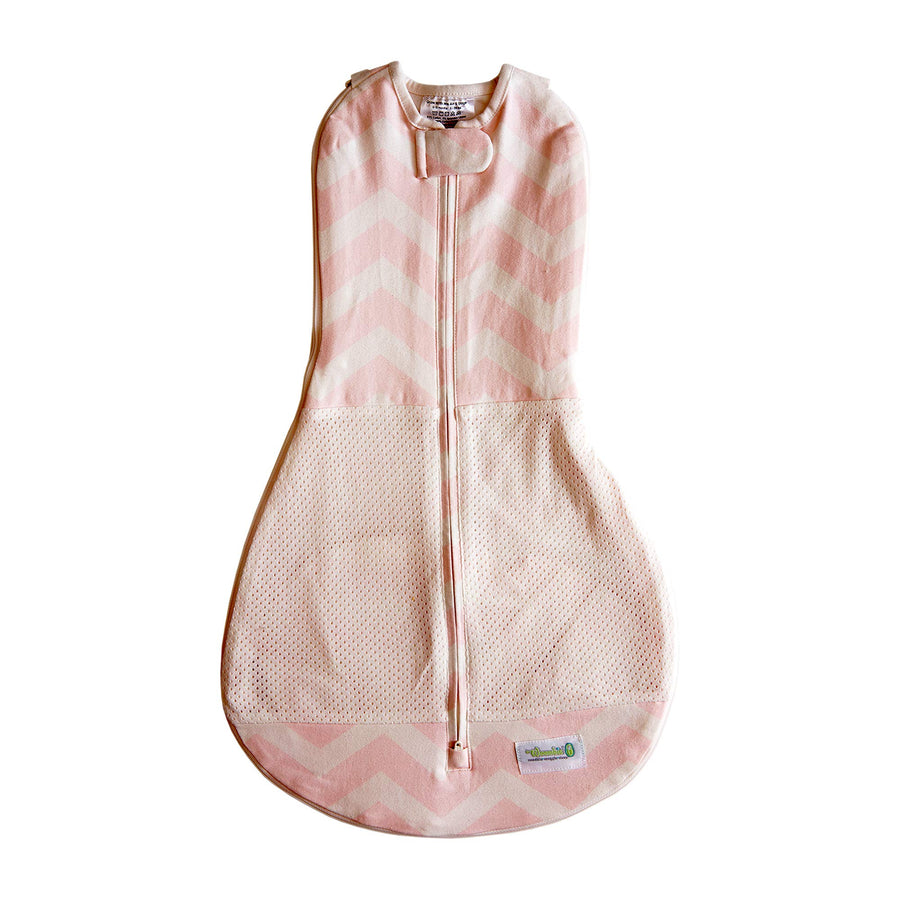 Grow with Me Air Baby Swaddle, Convertible Swaddle Fits Babies 0-9 Months, Expands to Wearable Blanket for Babies up to 18 Months, Twilight