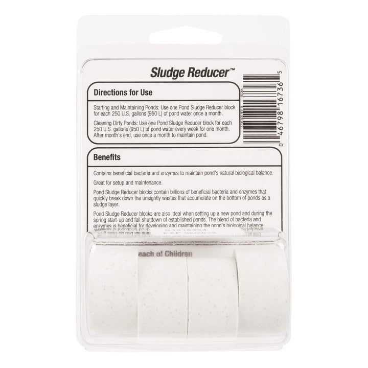 Pond Sludge Reducer, Water Treatment, Keeps Pond Water Clean (16736)