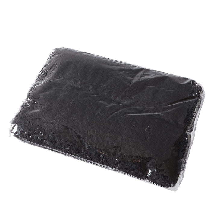 PrimeMed Comfort Wheelchair Armrest Pads - Black Faux Wool Pad (1 Arm Cushion)