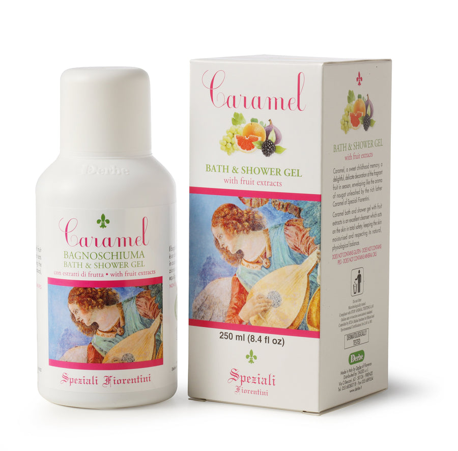 Speziali Fiorentini Bath/Shower Gel, Caramel, 8.45 Ounce