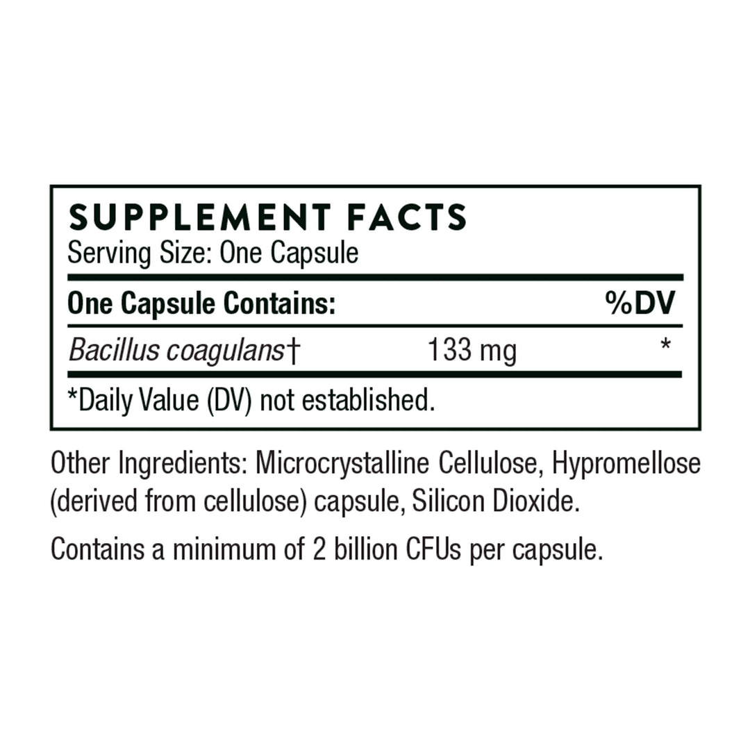 THORNE Bacillus Coagulans Probiotic - Shelf Stable Prob