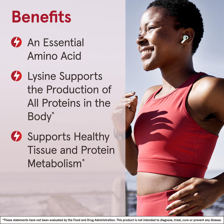 Jarrow Formulas, L-Lysine 500, 500 mg, 100 Capsules