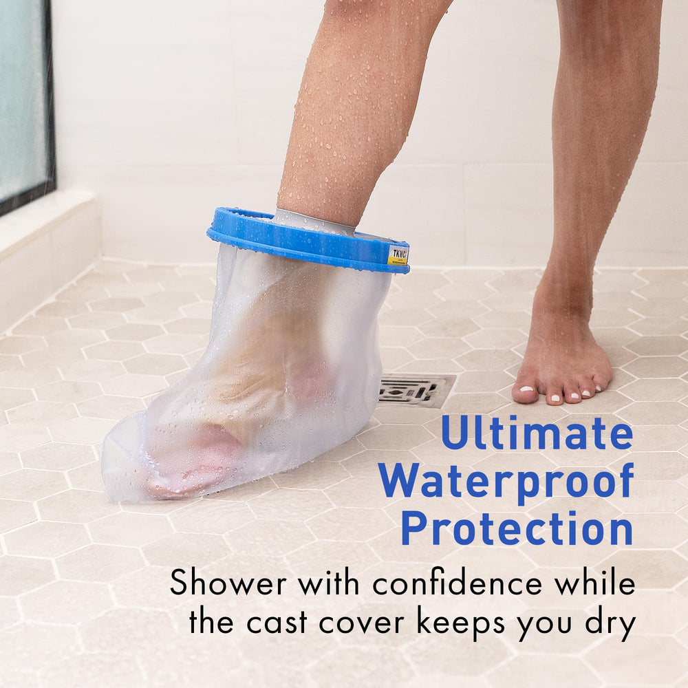 TKWC INC Foot & Ankle - Waterproof Foot Cast Cover 