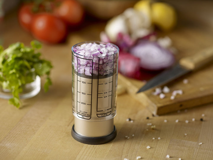 KitchenArt 55250 Pro 1 Cup Adjust-A-Cup, Satin