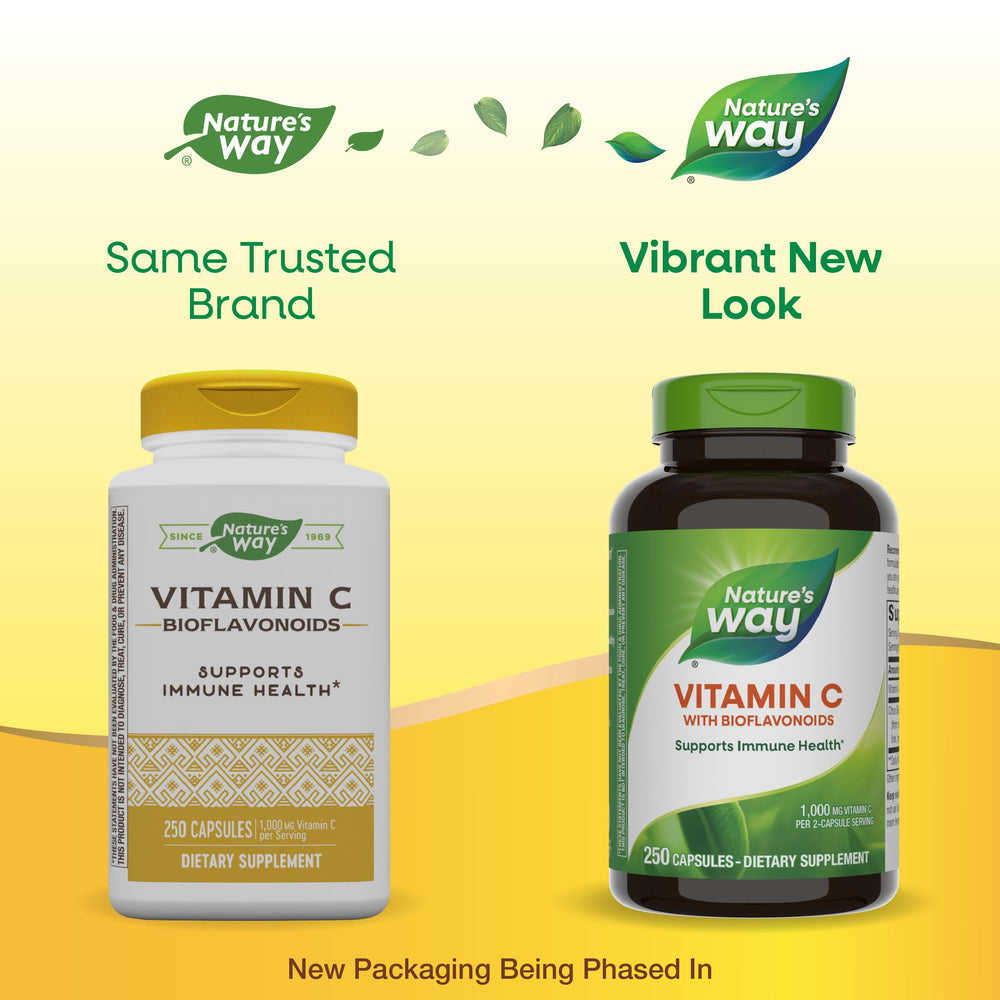 Nature's Way Vitamin C with Bioflavonoids, Immune S
