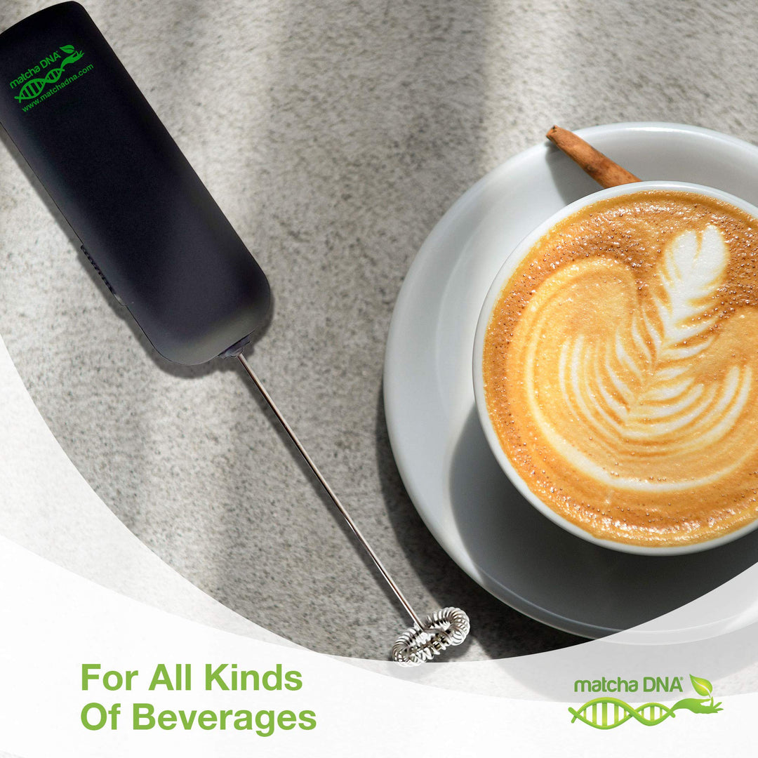 Powerful Battery Operated Handheld Milk Frother Foam Ma