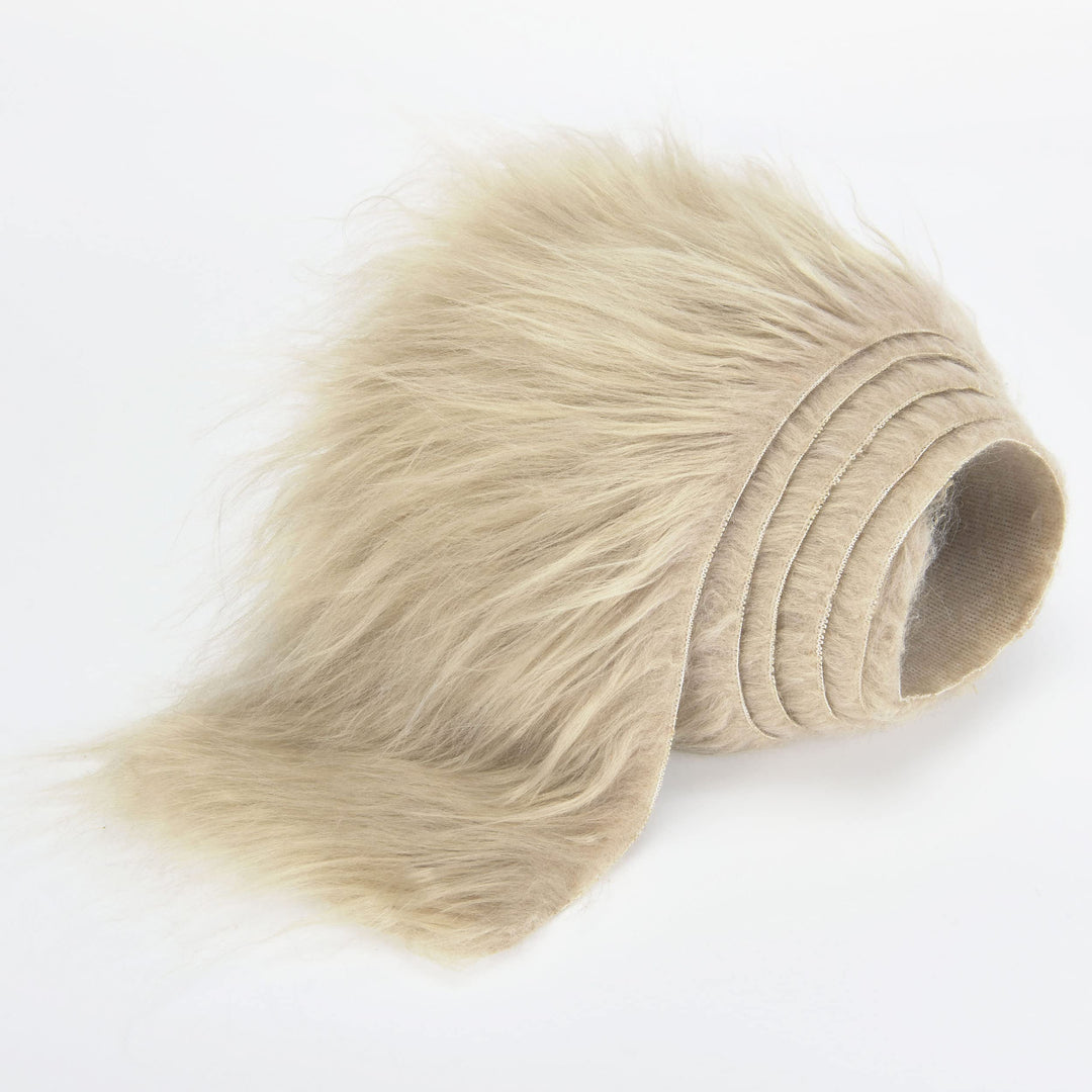 Shaggy Plush Faux Fur Fabric Precut Strips Fluffy Fuzzy