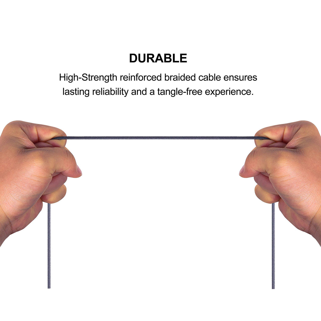 Audio Replacement Cable with in-Line Mic Remote Volume Control Compatible with Sennheiser Momentum, Momentum 2.0, HD1 Headphones, Audio Cord Compatible with Samsung Galaxy Huawei Android
