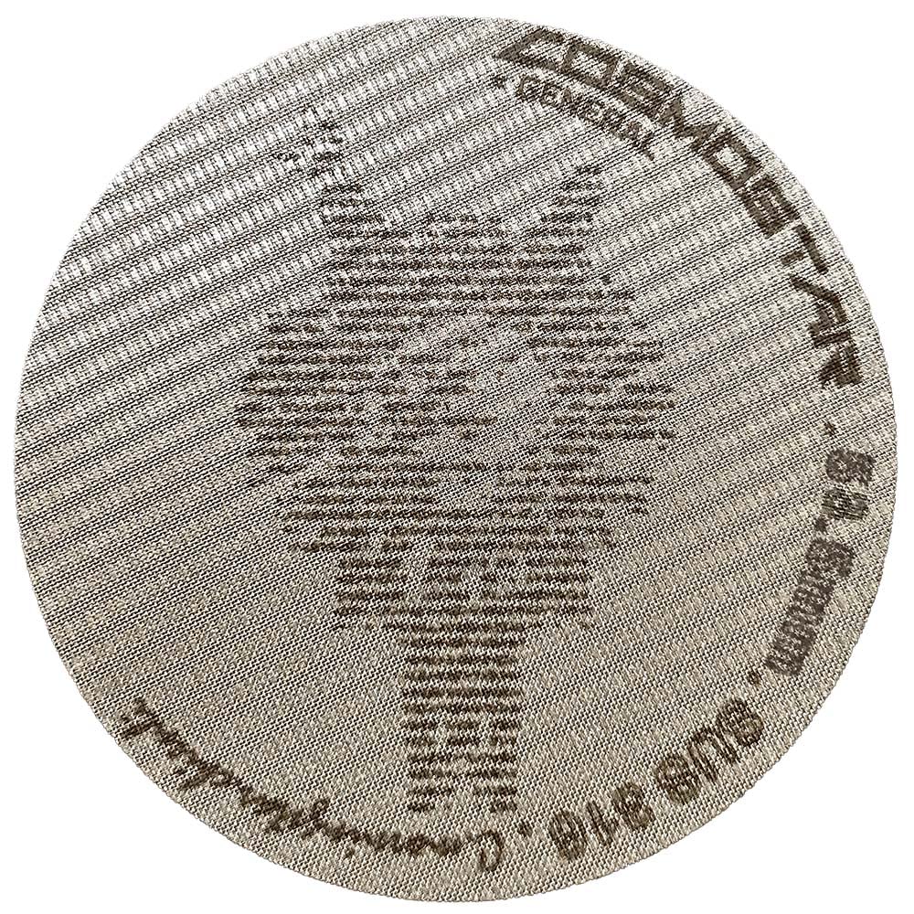 Cosmostar 53.5 mm Espresso Puck Screen Metal Reusable Filter for Espresso Portafilter Filter Basket Professional Barista - Filter Mesh 1.7mm Thickness 100µm Mesh Silver - 316 Stainless Steel