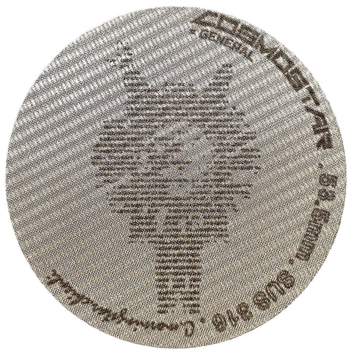 Cosmostar 53.5 mm Espresso Puck Screen Metal Reusable Filter for Espresso Portafilter Filter Basket Professional Barista - Filter Mesh 1.7mm Thickness 100µm Mesh Silver - 316 Stainless Steel