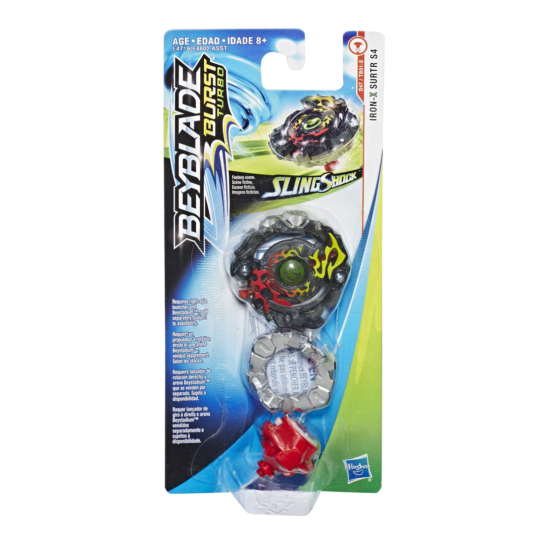 Beyblade Burst Turbo Slingshock Single Top Iron-X Surtr
