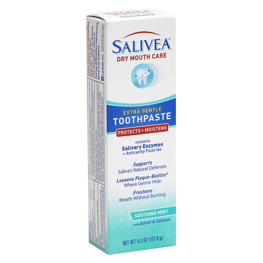 Salivea Dry Mouth Care Salivea Dry Mouth Toothpaste Wit